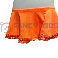 1-14 Yaş Kız Çocuk Turuncu Bikini