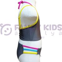 3-14 Yaş Kız Çocuk Bikini Siyah