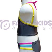 3-14 Yaş Kız Çocuk Bikini Siyah