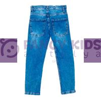 FancyKids Erkek Çocuk Kot Pantolon Denim Mavi