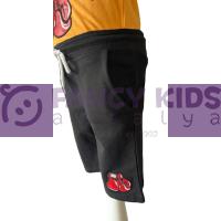 3-14 Yaş Erkek Çocuk İkili Takım Sarı T-Shirt Siyah Şort