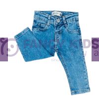 9 -48 Ay Erkek Çocuk Kot Pantolon Denim Mavi