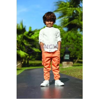 9-48 Ay Erkek Çocuk Pantolon Somon 