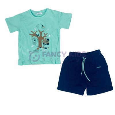 9-36 Ay Erkek Çocuk İkili Takım Koala Baskılı T-Shirt - Şort