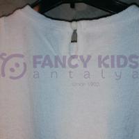 18-48 Ay Kız Çocuk T-Shirt Baskılı Beyaz