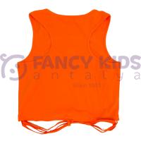 Kız Çocuk Crop T-Shirt Turuncu 