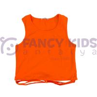Kız Çocuk Crop T-Shirt Turuncu 