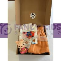 Yeni Doğan Hediye Kutusu Renkli Doğal El Yapımı  Amigurumi Oyuncaklı 