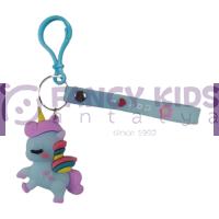 Unicorn Karikatür Anime Figürü PVC Bebek Çanta Anahtarlığı