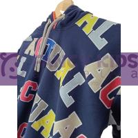 Erkek Çocuk Baskılı Kapüşonlu Sweat Shirt Lacivert 