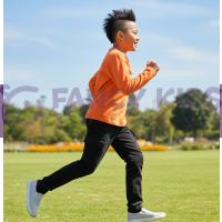 Erkek Çocuk Baskılı Turuncu Sweatshirt – Pamuklu, Rahat ve Esnek Kumaş