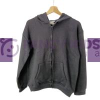 Kız Çocuk Baskısız Sweat Shirt Siyah