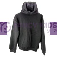 Kız Çocuk Baskısız Sweat Shirt Siyah