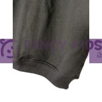 Kız Çocuk Baskısız Sweat Shirt Siyah