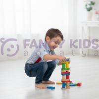 Erkek Çocuk Bayramlık Gömlek Beyaz-Mavi Renkli