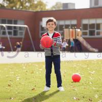 Erkek Çocuk Çizgili Triko Okul Hırkası – Önden Düğmeli, Uzun Kollu, Rahat ve Şık Model