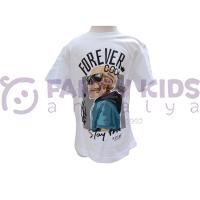 Erkek Çocuk Dijital Baskılı %100 Pamuk T-Shirt Penye Dokuma