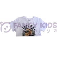 Erkek Çocuk Dijital Baskılı %100 Pamuk T-Shirt Penye Dokuma