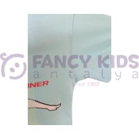 Erkek Çocuk Dijital Baskılı Mint T-Shirt %100 Pamuk