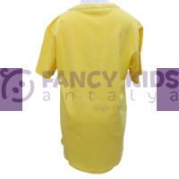 Erkek Çocuk Dijital Baskılı Sarı T-Shirt 