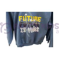 Erkek Çocuk Future Baskılı Mavi Kapüşonlu Eşofman Takımı