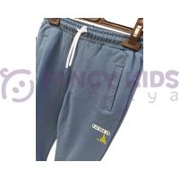 Erkek Çocuk Future Baskılı Mavi Kapüşonlu Eşofman Takımı