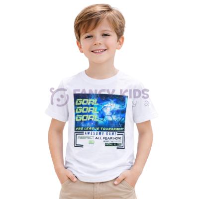 Erkek Çocuk Günlük Kullanım %100 Pamuk T-Shirt