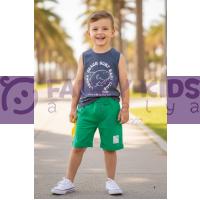 Erkek Çocuk İkili Takım Atlet T-Shirt & Şort