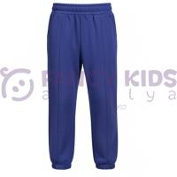 Erkek Çocuk Lacivert Renk Lastikli Paçalı Cepli Eşofman Altı