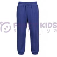 Erkek Çocuk Lacivert Renk Lastikli Paçalı Cepli Eşofman Altı