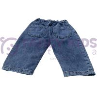 Erkek Çocuk Mavi Denim Kot Pantolon – Esnek, Rahat ve Kemerli Regular Fit