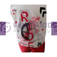 Erkek Çocuk Ride Baskılı T-Shirt - Şort İkili Takım 