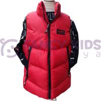 Erkek Çocuk Şişme Yelek – Elyaf Dolgulu, Fermuarlı Cepli, Özel Spor Model