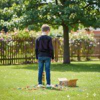 Erkek Çocuk Siyah İnce Sweatshirt – Baskılı, Uzun Kollu, %100 Pamuk, Tam Kalıp