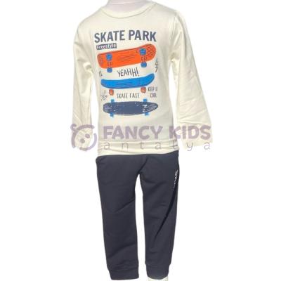 Fancy Kids Erkek Çocuk Skate Park Pijama Takımı  
