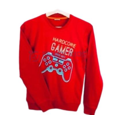 Erkek Çocuk Sweat Shirt Baskılı Kırmızı