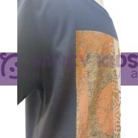 Erkek Çocuk T-Shirt  Dijital Baskılı Siyah