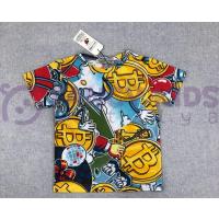 1-10 Yaş Erkek Çocuk T-Shirt Lost Dijital Baskılı Coin