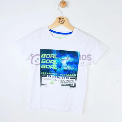 7-12 Yaş Erkek Çocuk T-Shirt Dijital Baskılı