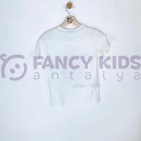 8-14 Yaş Erkek Çocuk Dijital Baskılı Ekru T-Shirt