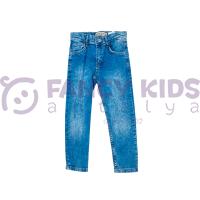 FancyKids Erkek Çocuk Kot Pantolon Denim Mavi