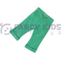 FancyKids Kız Çocuk Pantolon Kot Kumaş Yeşil