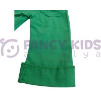 FancyKids Kız Çocuk Pantolon Kot Kumaş Yeşil