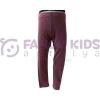 Kız Çocuk Basic Baskısız Esnek Pamuklu Tayt – Rahat ve Yumuşak Kumaş