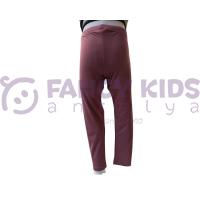 Kız Çocuk Basic Baskısız Esnek Pamuklu Tayt – Rahat ve Yumuşak Kumaş