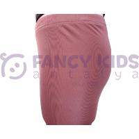 Kız Çocuk Basic Baskısız Esnek Pamuklu Tayt – Rahat ve Yumuşak Kumaş