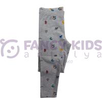 Kız Çocuk Baskılı %100 Pamuk Tayt – Esnek, Rahat ve Günlük Kullanıma Uygun