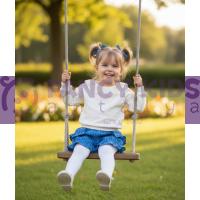 Kız Çocuk Dantelli Yaka Ekru Sweat & Kareli Şort Etek İkili Takım