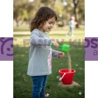 Kız Çocuk Gri Kuğu Desenli Pullu Sweatshirt – Yumuşak Mevsimlik Rahat Kalıp