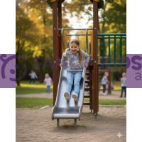 Kız Çocuk Gri Unicorn Baskılı Pullu Nakış İşlemeli Sweatshirt